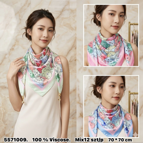 Chuska damska Roz Standard, Mix kolor Paczka 12 szt 1